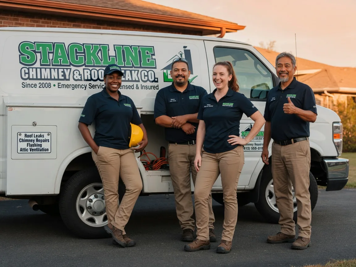 Chimney flashing repair company in Gable, SC